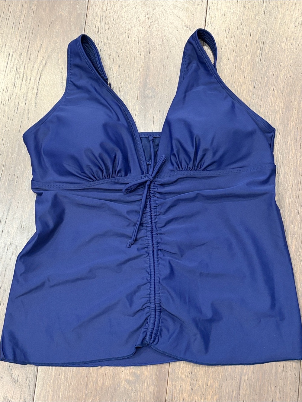 Blue Swim Tankini Top